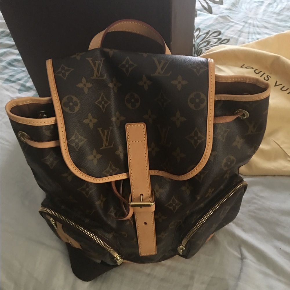 LOUIS VUITTON Monogram Bosphore Backpack